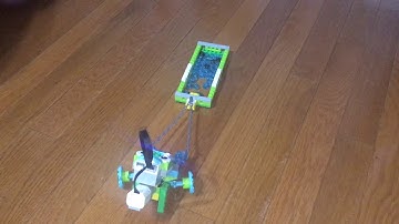 LEGO WeDo 2.0 pull machine demonstration