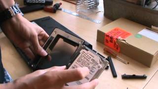 thinkpad t61 SSD換装済 win10搭載 Lenovo Thinkpad T61 SSD and 2nd HDD installation - YouTube