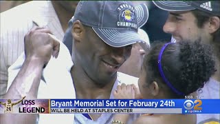 Staples Center To Host Memorial Feb. 24 In Honor Of Kobe Bryant, Helicopter Crash Victims