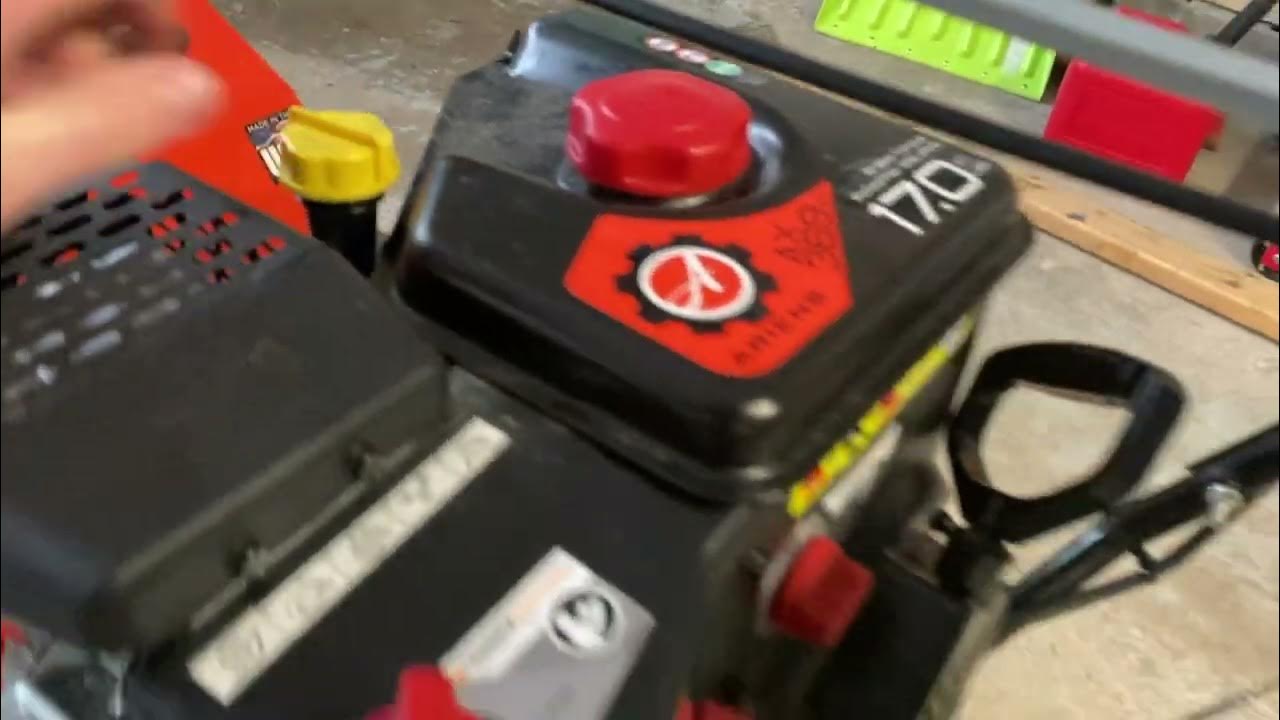 Changing Snowblower Oil In UNDER 10 Minutes! YouTube