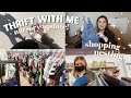 THRIFTING VLOG: shopping for baby, starting to nest, nursery update, & thrift haul