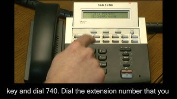 How to Station Pair on a Samsung Telephone System