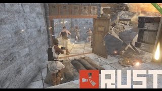 RUST: Early Game Raid | Raid Cam