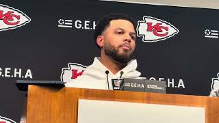 Kansas City Chiefs QB Chris Oladokun Reviews Titans Loss