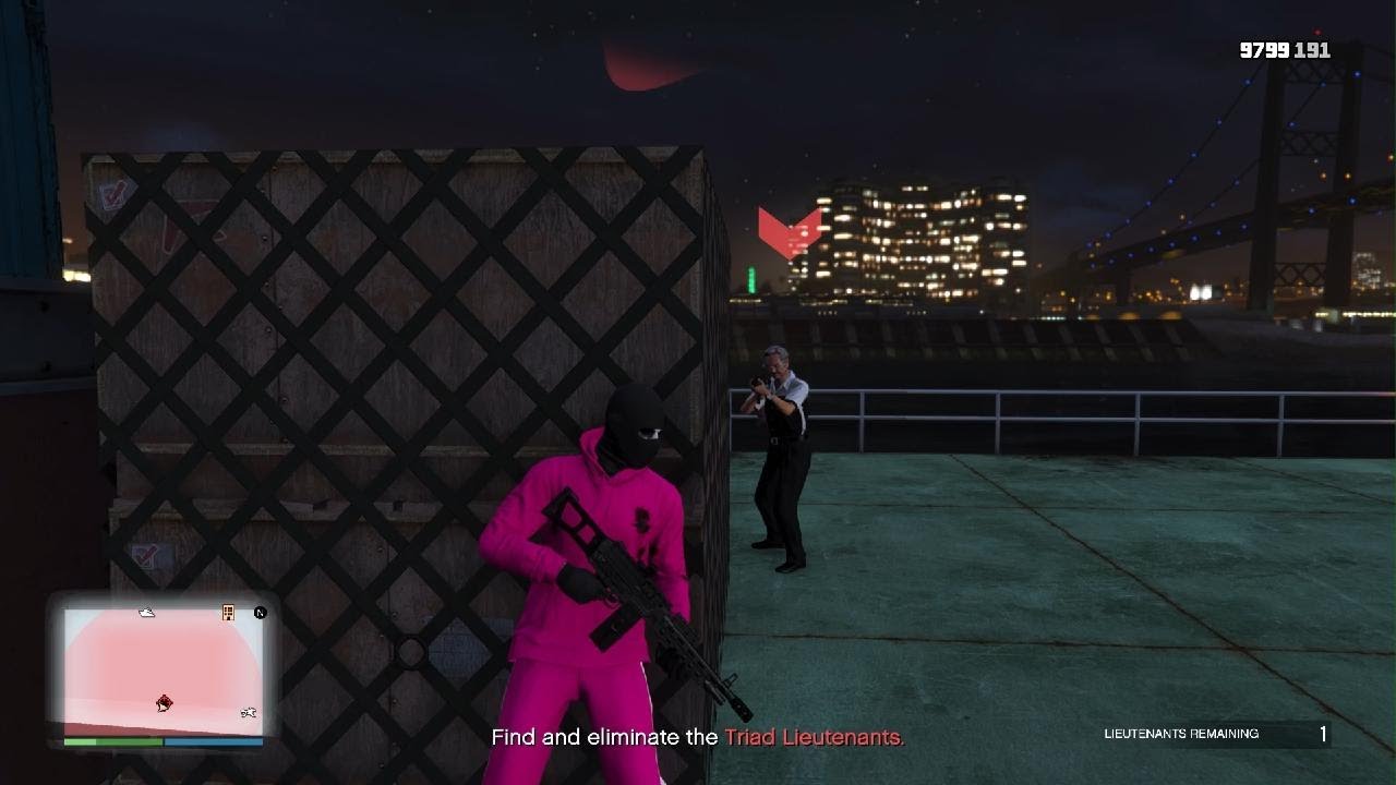GTA ONLINE: Gang Termination (Cargo Ship) Fail