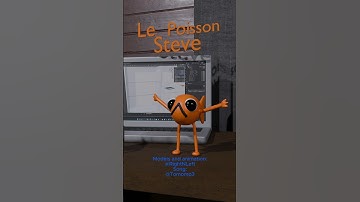 Le Poisson Steve #3danimation #lepoissonsteve #animationmeme #fish #blender