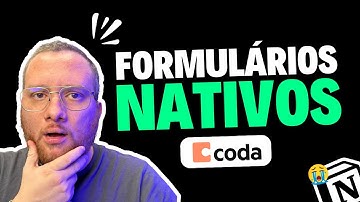 Crie formulários relacionados com tabelas no Coda nativamente