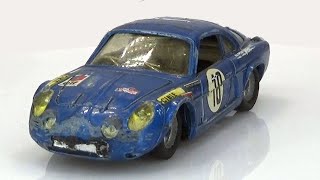 Renault Alpine 110 Monte Carlo pełna renowacja. Solido nr 181. Zabawka model odlewany.