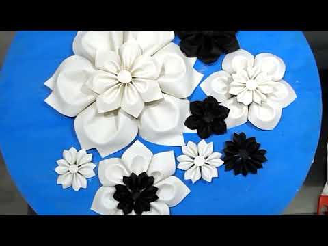 DIY Объёмные цветы