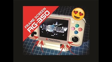 RG350 Frame Screen Installation