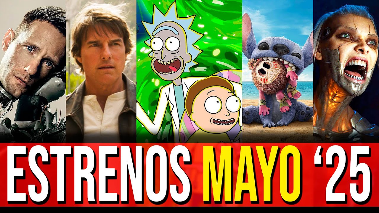 🌏Mejores Estrenos de Mayo 2025 en Netflix, HBO, Amazon Prime Video ...