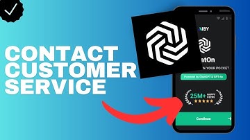 How to contact the customer service in the Chaton AI app?