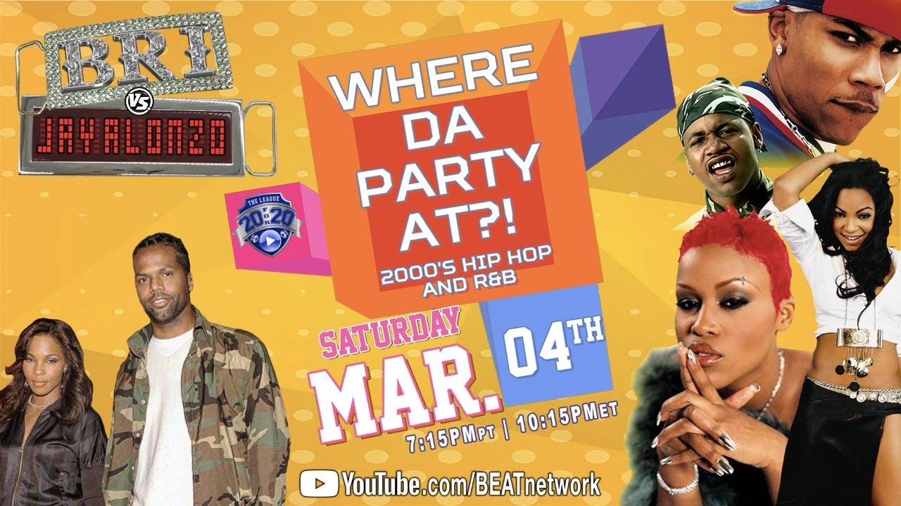 20 FOR 20 WHERE DA PARTY AT 2000 s HIP HOP AND R B BRI Vs JAY if-you-really-want-to-party-with-me-hip-hop-mix-youtube
