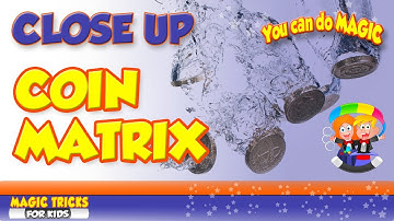 Coin Matrix, weird magic trick and secret reveal