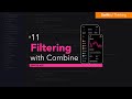 Filtering data based on search bar text using Combine | SwiftUI Crypto App #11