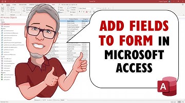 Create a Form & Add Fields in MS Access | The Introduction to MS Access Course