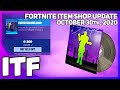 Fortnite Item Shop *NEW* FORTNITEMARES 2020 MUSIC PACK! [October 30th, 2020]