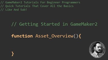 05: Objects, Sprites, Scripts and Other Assets - Beginner GameMaker Tutorials - GameMaker Basics