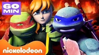 سلاحف النينجا المراهقة | ستون دقيقة من اللحظات المثيرة مع سلاحف النينجا | Nickelodeon Arabia