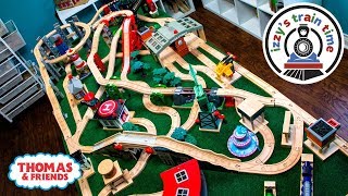 Thomas And Friends Dad Builds A Huge Track Thomas Train With Brio And Imaginarium