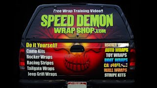 How to install a Tailgate Wrap