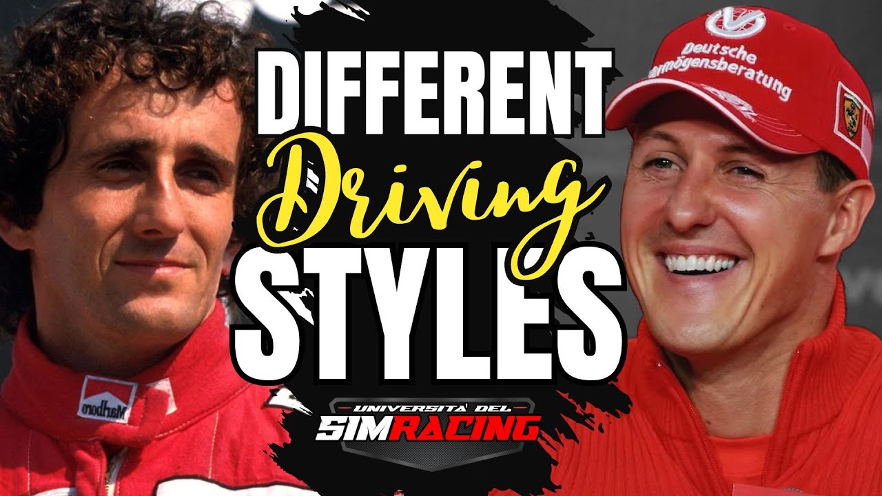Luigi Mazzola: PROST, SCHUMACHER AND RAIKKONEN DRIVING STYLES ▪ UniSimRacing
