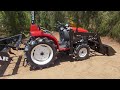 Yanmar AF18 used compact tractor for sale by Toughtractors.com