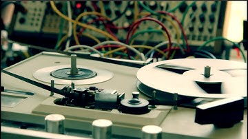 Ambient tape loop on Sony reel to reel and some Eurorack