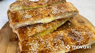 картинка: Сырный пирог. Песочное тесто.  Cheese pie. Shortbread dough
