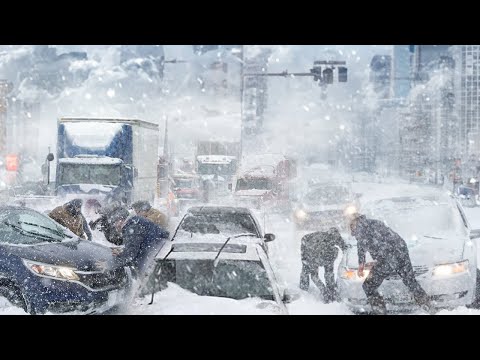 South Africa paralyzed! Brutal snowstorm buries cars and roads in KwaZulu-Natal