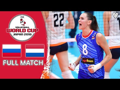 Russia 🆚 Netherlands - Full Match | Women’s Volleyball World Cup 2019