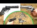 Firearms Destroying Plastic Replicas (Part 2) (Airsoft vs Real Steel) 38,000 Frames Per Second