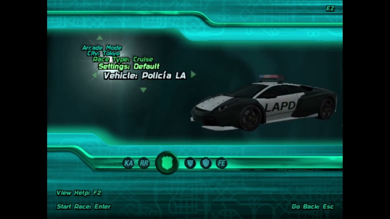 Midnight Club 2: New Challenge - Car list