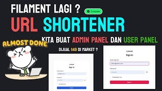 06 Belajar Pemrograman Web : Create Admin Panel and User Panel Laravel Filament