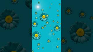 Animated Colored Flowers Background | Animated Flowers Background | Screensaver | Wallpaper