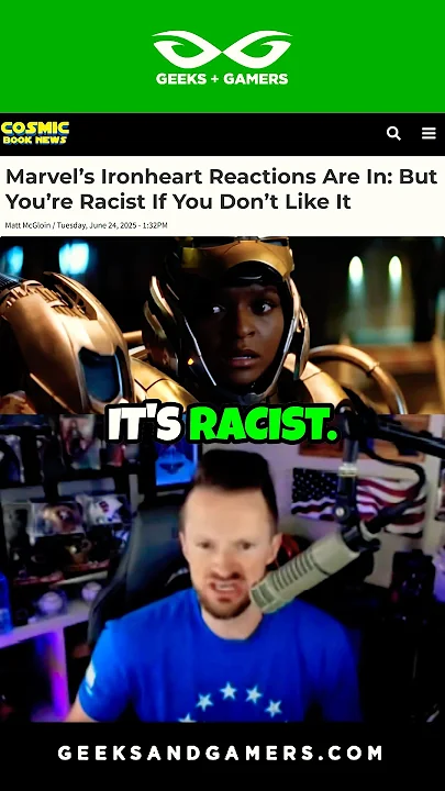 Ironheart Failure Blamed on “RACIST” Fans…