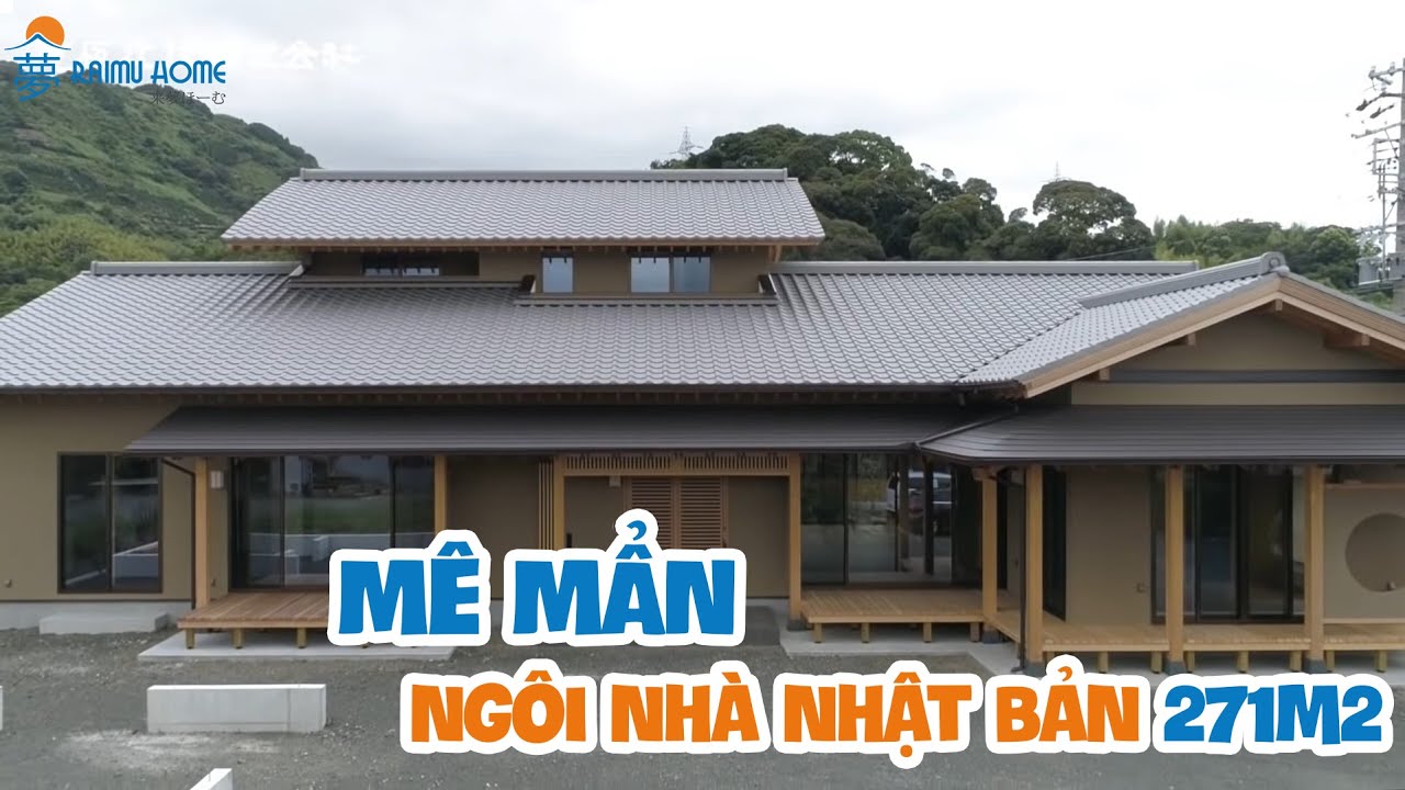 TUYỆT VỜI NGÔI NHÀ KIỂU NHẬT RỘNG 271M2 DÀNH CHO 2 THẾ... - youtube