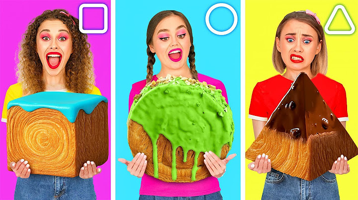 GEOMETRIC FOOD CHALLENGE! 🔺🔵 Who Can Make the Coolest Shape by 123 GO! CHALLENGE