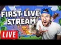 MY FIRST LIVE STREAM - MINECRAFT