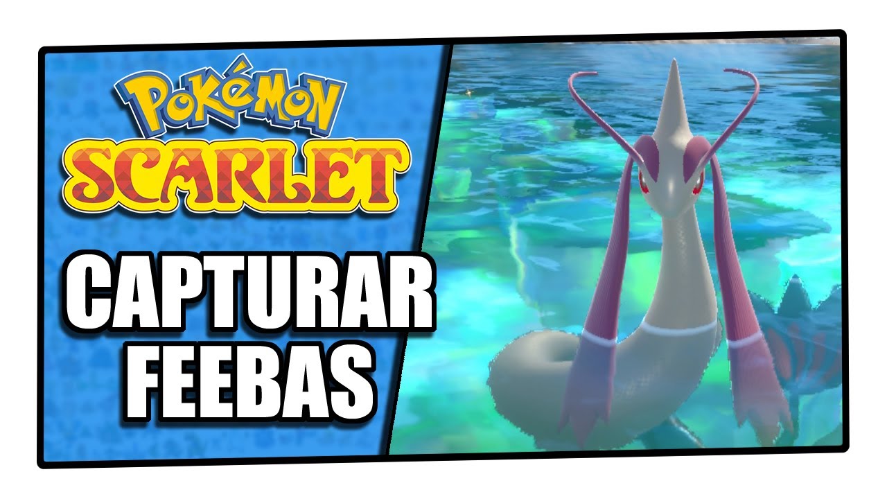 Como Capturar Feebas e Evoluir para Milotic em Pokémon Scarlet e Violet ...