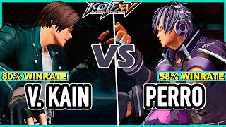 KOF XV 🔥 Violent Kain (Kyo/Rock/Iori) vs Perro (Shun'ei/Sylvie/Leona)