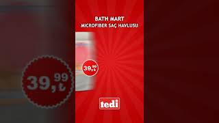 Suyu Daha Güçlü Emen Mikrofiber Saç Havlusu Sadece 39,99 Tl