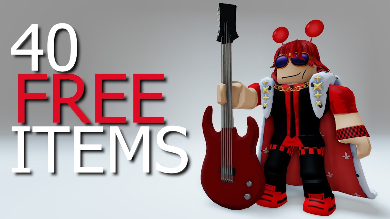 GET 40 ROBLOX FREE ITEMS 😳😱 2023 