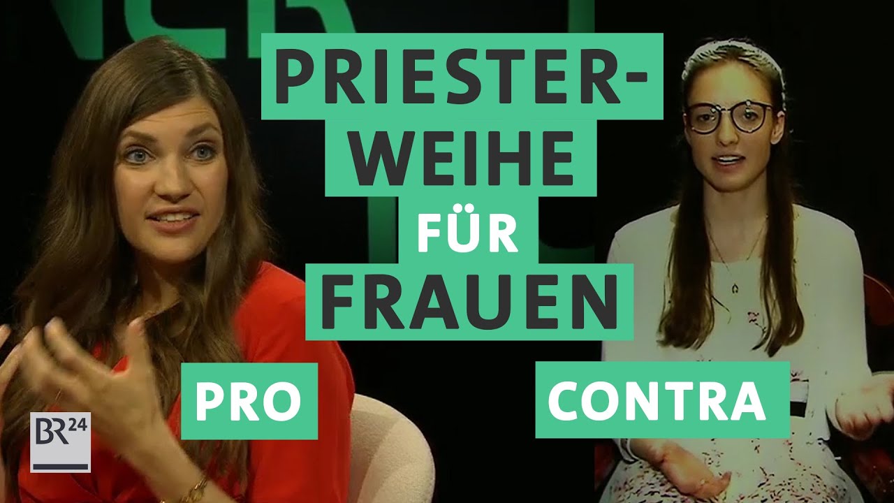 Frauen als Priesterinnen? Der Reformstreit spaltet die katholische Kirche | Münchner Runde | BR24