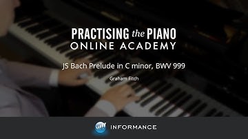 JS Bach - Prelude in C minor, BWV 999 (Preview)