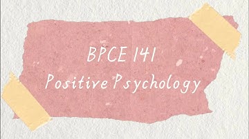 BPCE 141 | Unit 1| lecture 7