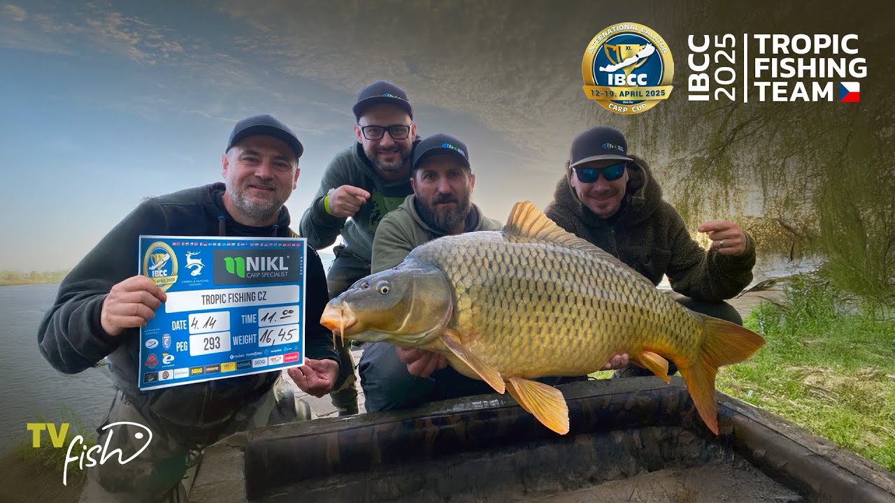 Bitva o Balaton – IBCC 2025 v plné síle | Tropic Fishing team | TV FISH CZ-SK | Lov kapra