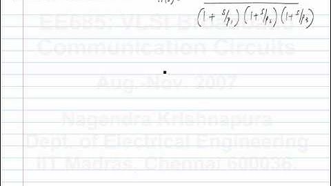 lecture39 - Type 1 PLL, derivation of the phase model of the PLL,Tri state phase detector