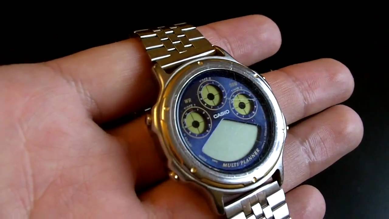 Casio BGP-200 Multiplanner - YouTube
