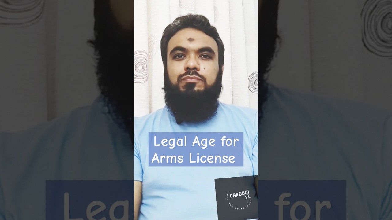 Legal Age For A Gun License 